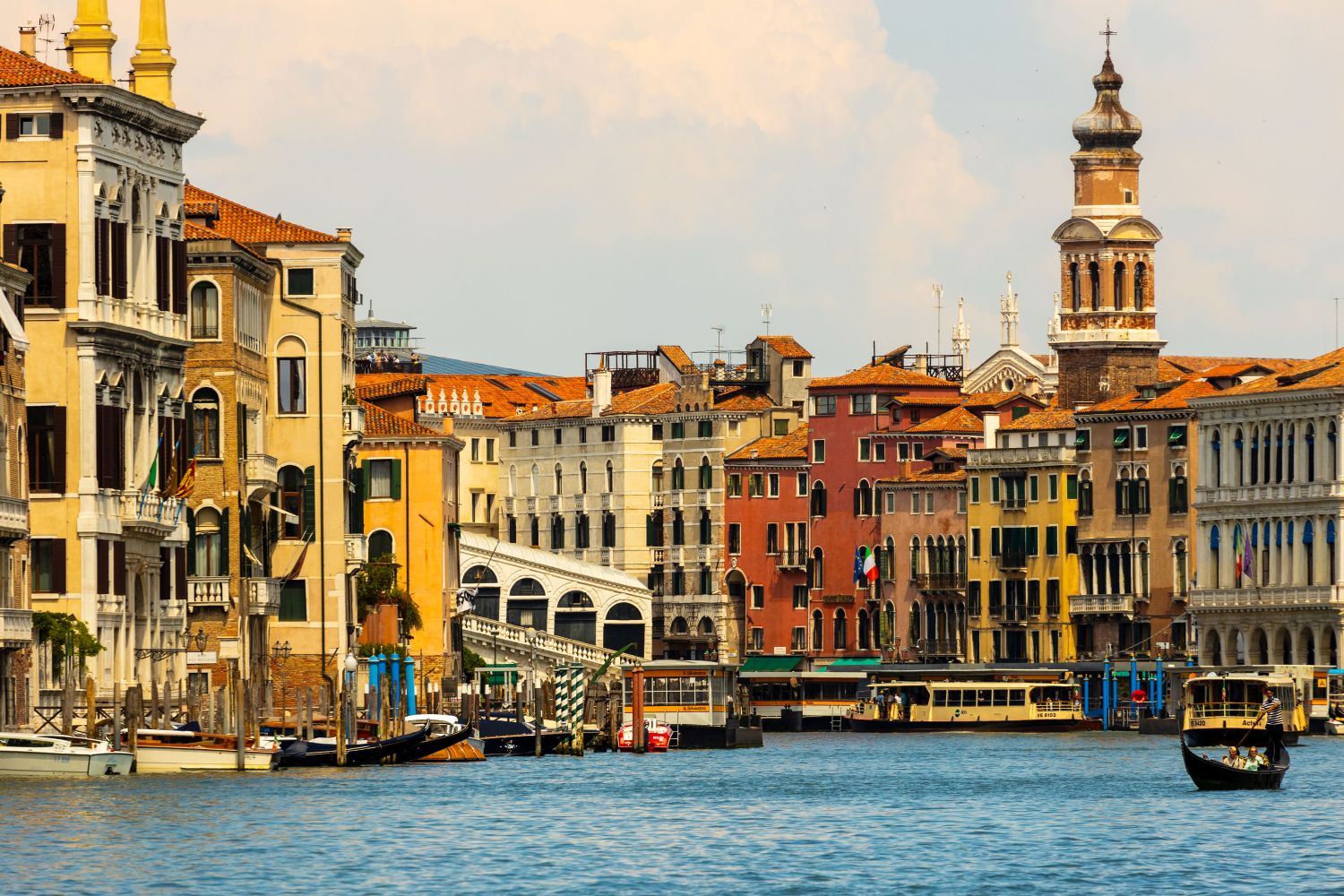 Blick auf Rialto, Venedig
